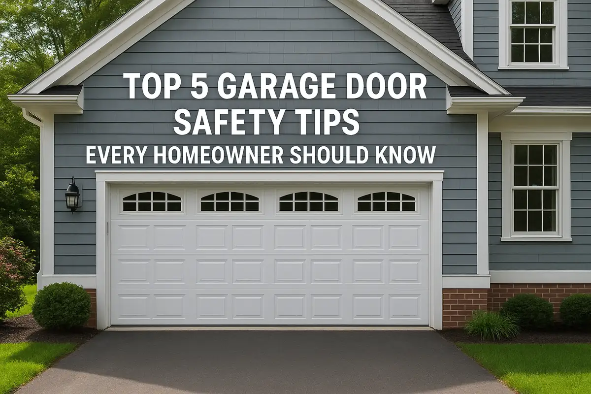 Top 5 Garage Door Safety Tips Every Homeowner Should Know | AAA Garage Door Repair Of Holyoke
