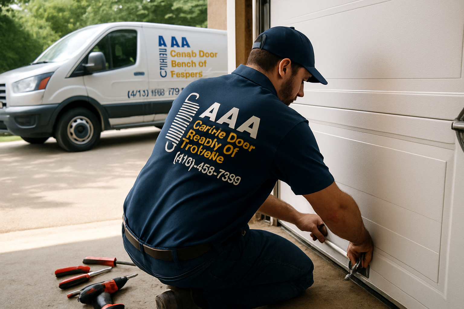 Garage door service in Holyoke  