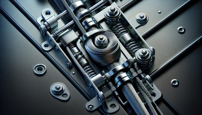 Garage Door Cable Repair in Leverett