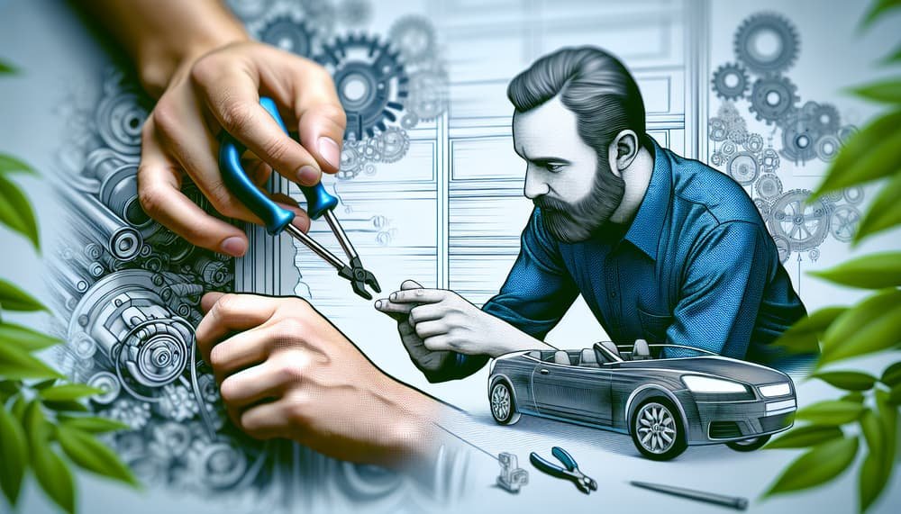 Garage door work in Aldenville