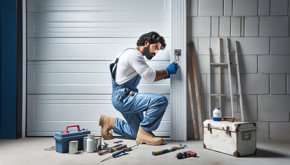 Garage door work in Blandford